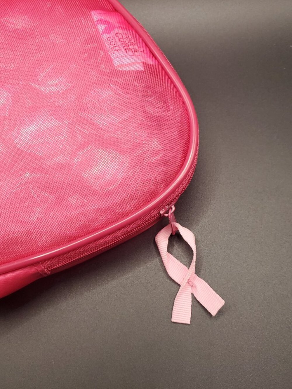 Breast Cancer Awareness Cosmetic, Toiletry & Travel Organizer - Picture 3 of 7